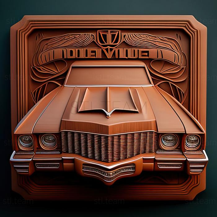 3D model Cadillac Deville 1971 1976 (STL)